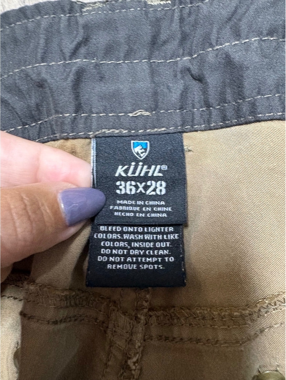 Kuhl Revolvr khaki pants 36 x 28 - Picture 9 of 11
